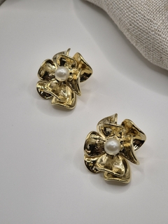 Brinco Flor Pérola - loja online