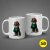 Pet Torcedor - Caneca - Beagle - Verdão