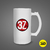 Canal 3Z - Caneca Chopp - Logo do Canal