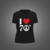 Camiseta - Eramos todos jovens - Eu amo 70’s - loja online