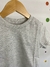 Camiseta básica cinza - Só Pra Piá