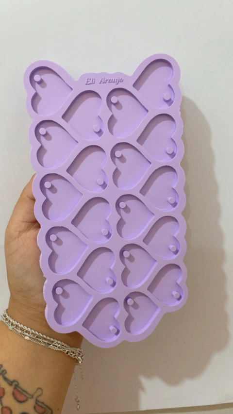 molde 20 coração 3cm - comprar online