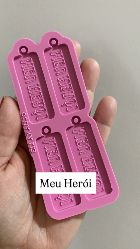 Molde Meu Heroi - comprar online