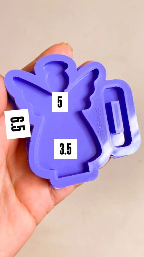 Molde de Anjo com base