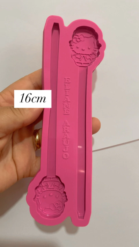 Molde caneta hello Kitty com 2 cavidades - comprar online