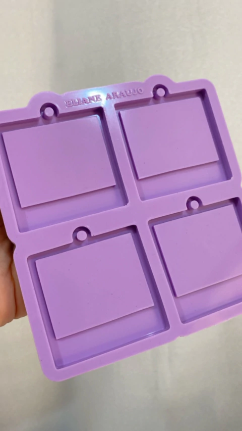 Molde de Silicone Polaroid chaveiro - comprar online