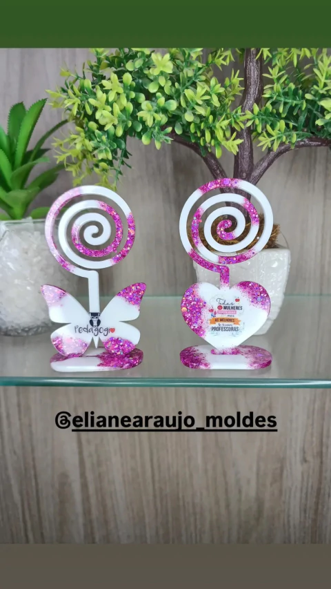 Molde de Silicone porta recado coração - comprar online