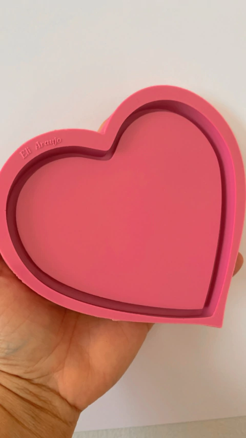 Molde Bandeja Coração - comprar online