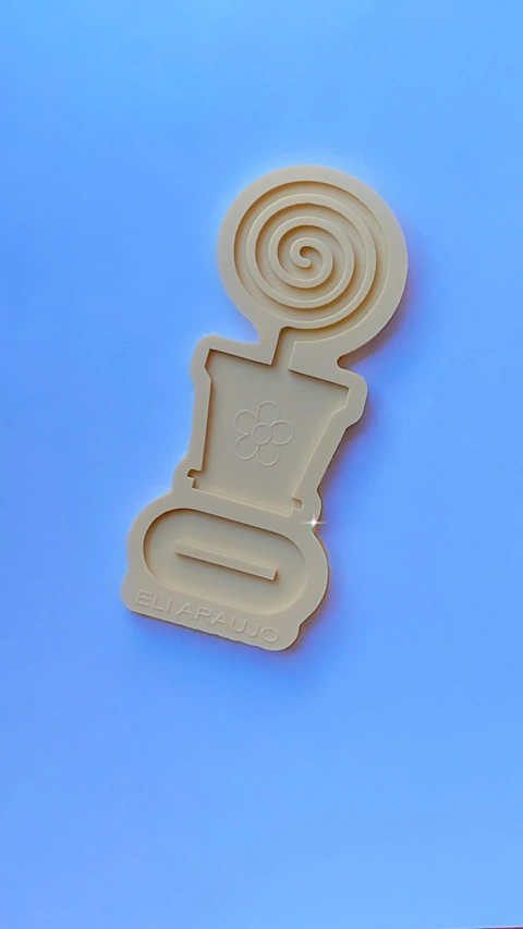 Molde porta recado vaso flores