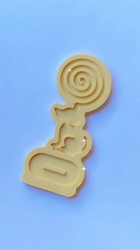 Molde porta recado cachorro