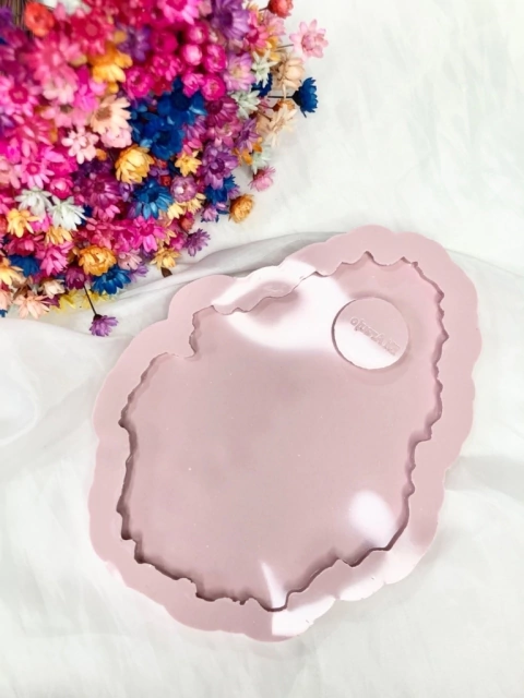 Molde de Silicone manicure ou maquiagem