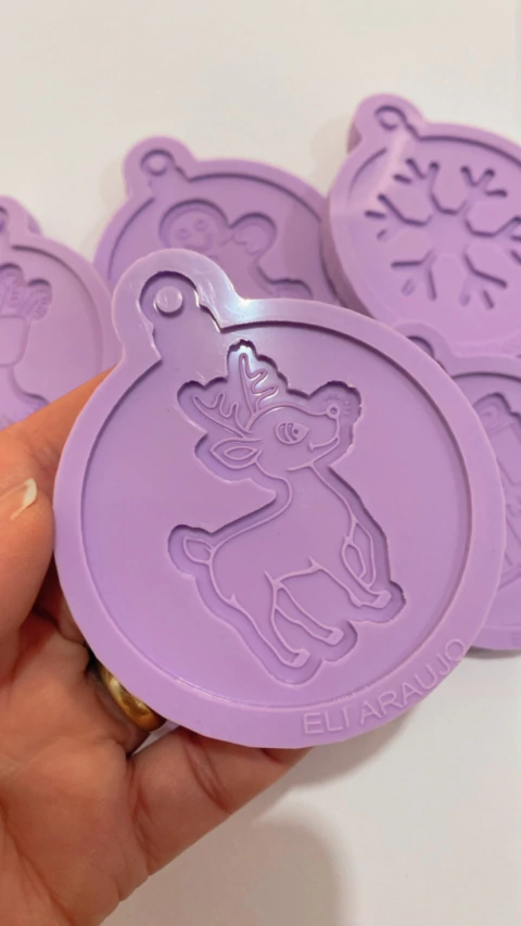 Molde bola para arvore se natal -RENA - comprar online