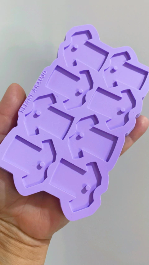 Molde de camisa paleta com 8 - comprar online