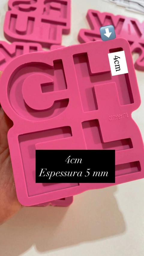 Molde de Silicone Alfabeto Completo -A ao Z - comprar online