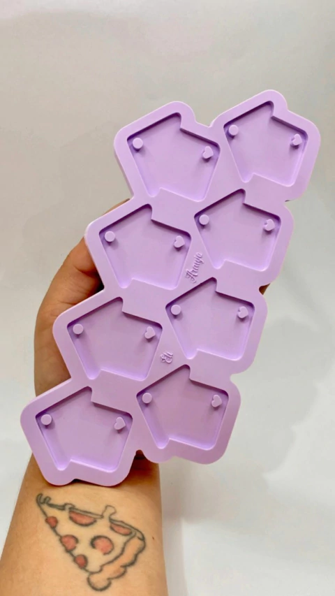 Molde mini casinhas - comprar online