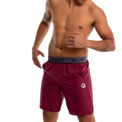 BERMUDA SPORT SHORT BEARFIT - 3 ESTRELLAS - BORDO en internet