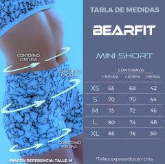 MINI SHORT CAMUFLADO GRIS en internet