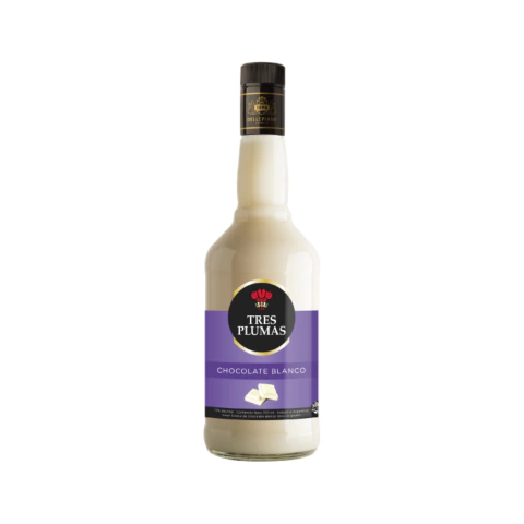 LICOR CHOCOLATE BLANCO TRES PLUMAS