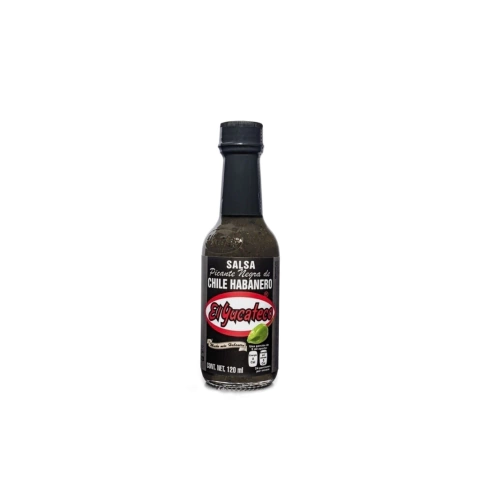 SALSA YUCATECO HABANERA NEGRA BOTELLA 120ml