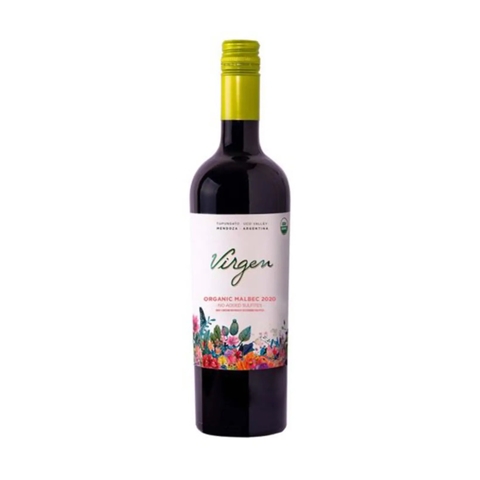 VIRGEN VINEYARDS MALBEC ORGÁNICO VALLE DE UCO CAJA x 6 de 750cc