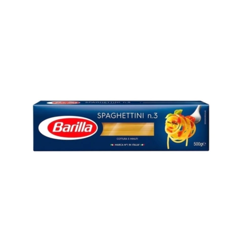 SPAGHETTINI BARILLA NRO. 3 x 500g.