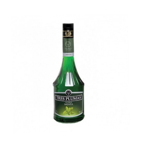 LICOR MENTA TRES PLUMAS