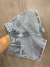 Short jeans marmorizado claro - comprar online