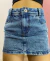 Saia jeans com strass - Vchiqueboutique