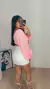 Cropped manga princesa - loja online