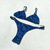 Bikini Hawaii Glitter Blue