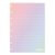 Refil Raibow Lineas Blancas A5 para Cuaderno Inteligente pack x 30 hojas 120gr