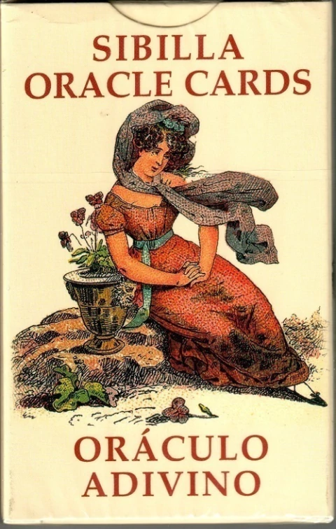 ORÁCULO Sibilla Oracle Cards Adivino 52 Cartas Librito LO SCARABEO