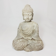 Buda Resina Simil Piedra 22cm Monte Kurama