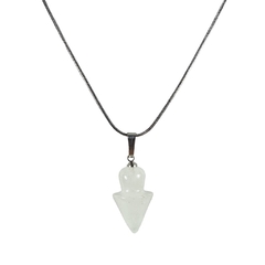 Dije Cuarzo Cristal Honguito 2cm aprox Monte Kurama