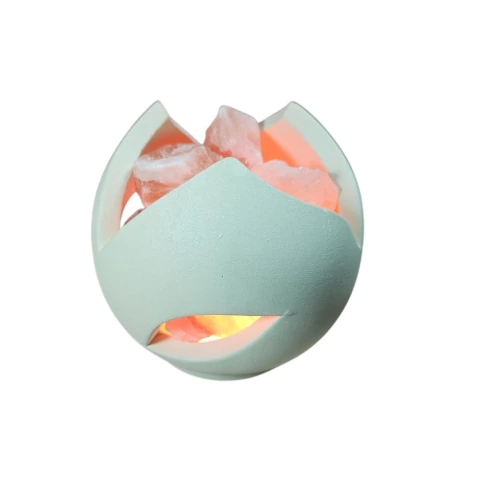 Lámpara de Sal Flor Tulipan 10cm Aprox Monte Kurama