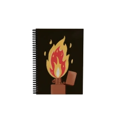 Cuaderno Espiral Fuego A5