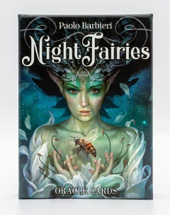 ORÁCULO Night Fairies Hadas Nocturnas 32 Cartas y Librito LO SCARABEO