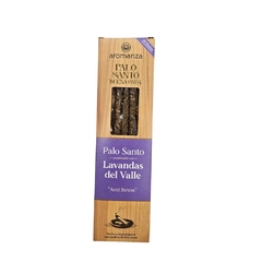 Sahumerios Palo Santo BUENA ONDA LAVANDAS DEL VALLE 8u Aromanza