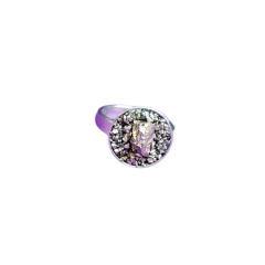 Anillo Cazuela Pirita Talle 18 Monte Kurama