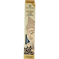 Sahumerios Tibetanos Slim VAINILLAS ENCANTADAS 10u Aromanza