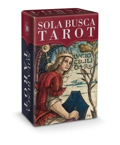 TAROT Mini Sola Busca 78 Cartas Librito LO SCARABEO