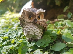 Búho Resina 4cm Monte Kurama - comprar online