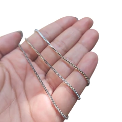 Cadena Veneciana 50cm Acero Quirúrgico - comprar online
