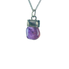 Dije Amatista Capuchón Metal N2 Monte Kurama - comprar online