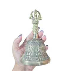 Campana Tibetana Chica 14cm aprox Monte Kurama - Monte Kurama Tienda Holística Online