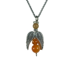 Dije Alitas de Angel y Cristales Grande Monte Kurama - comprar online