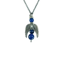 Dije Alitas de Angel y Cristales Grande Monte Kurama - tienda online