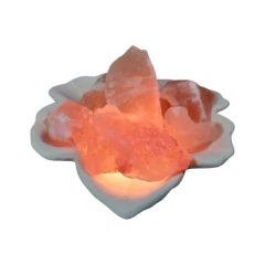 Lampara Fuente Sal Hoja 14cm Aprox Monte Kurama - comprar online
