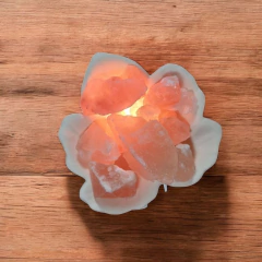 Imagen de Lampara Fuente Sal Hoja 14cm Aprox Monte Kurama
