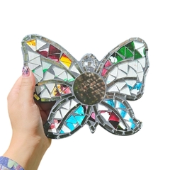 Espejo Mariposa Venecitas 20cm aprox Monte Kurama - Monte Kurama Tienda Holística Online
